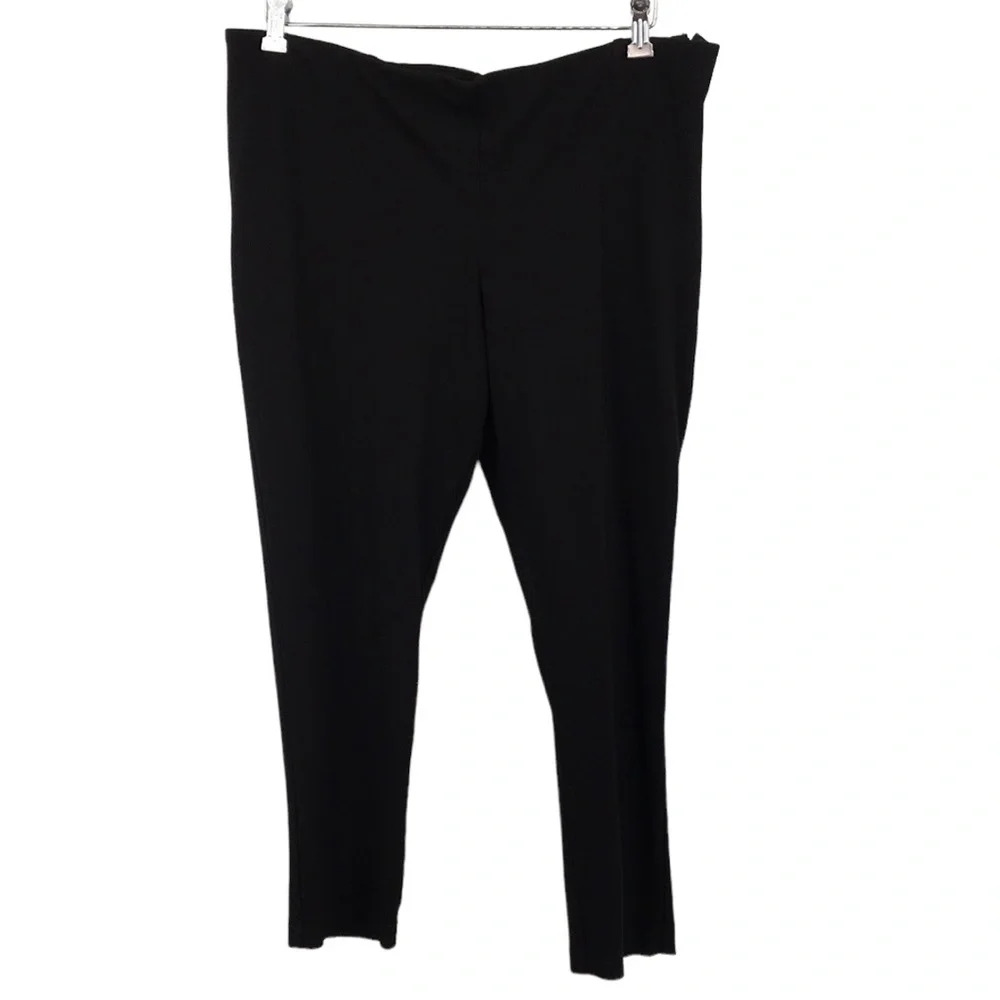 The Nines By Hatch Black Bootcut Cropped Pants Womens XL Seamed Maternity